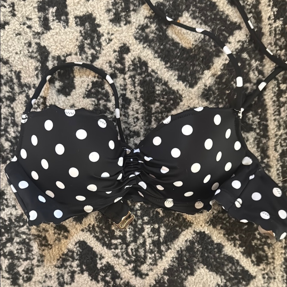 Polka Dot Bikini Top Victoria’s Secret